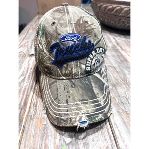 Ford Trucks Super Duty Camo Hat Paramount Outdoors Perfect Fit official license
